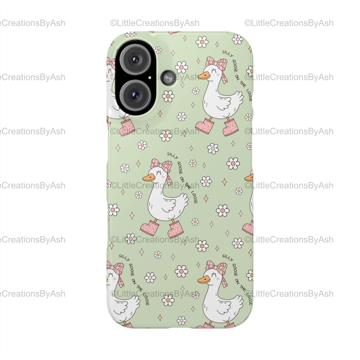 Goose On The Loose Phone Case