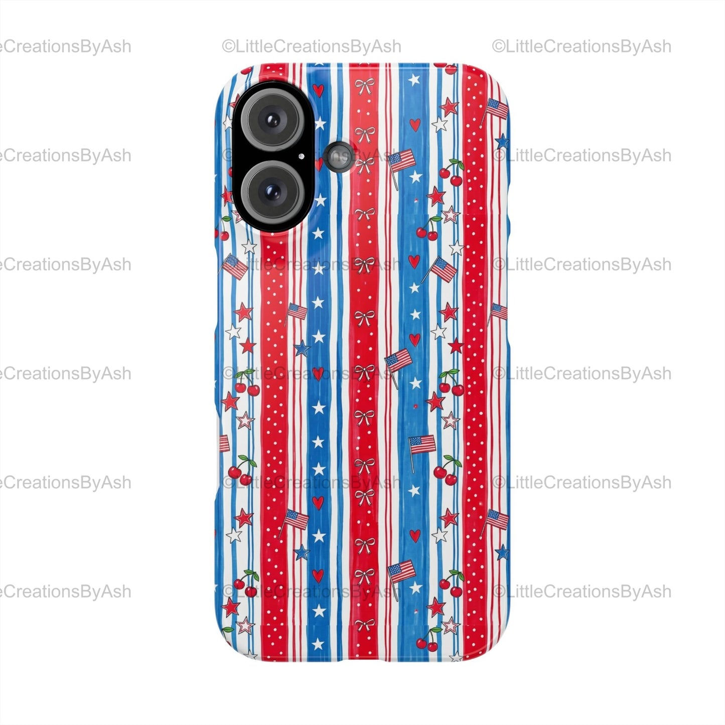 Patriotic Cherry Stripe