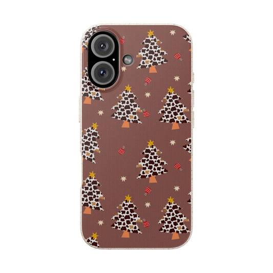 Cow Christmas Trees Phone Case