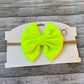 Solid Color Hair Bows