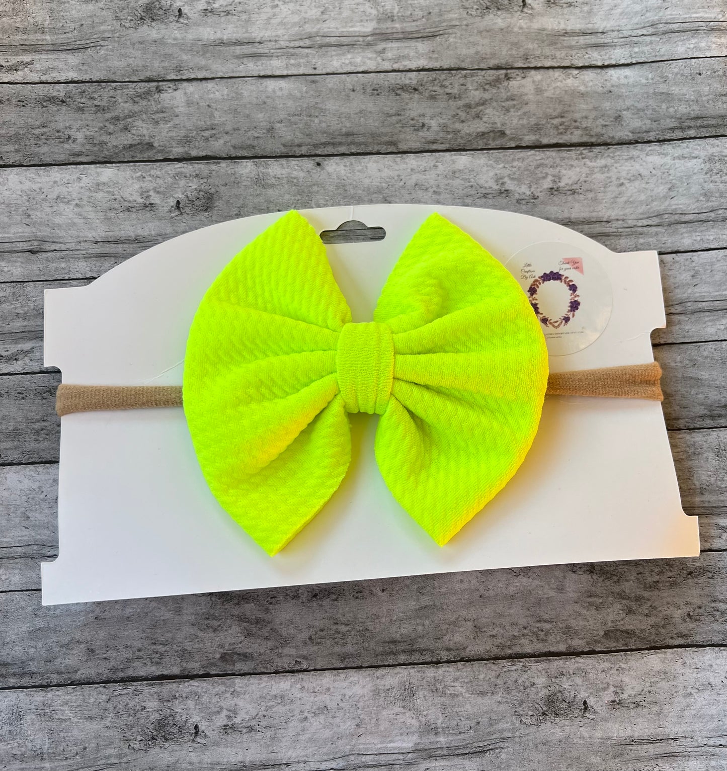 Solid Color Hair Bows