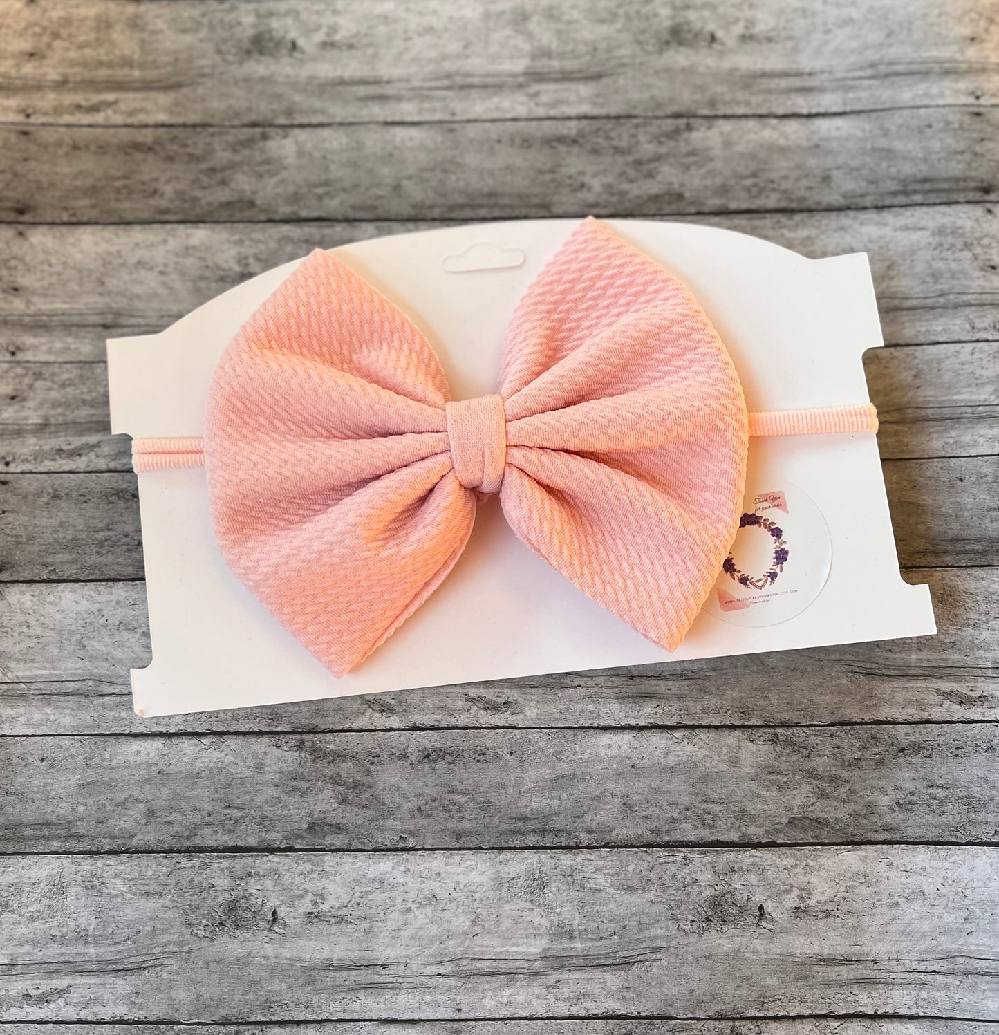 Solid Color Hair Bows