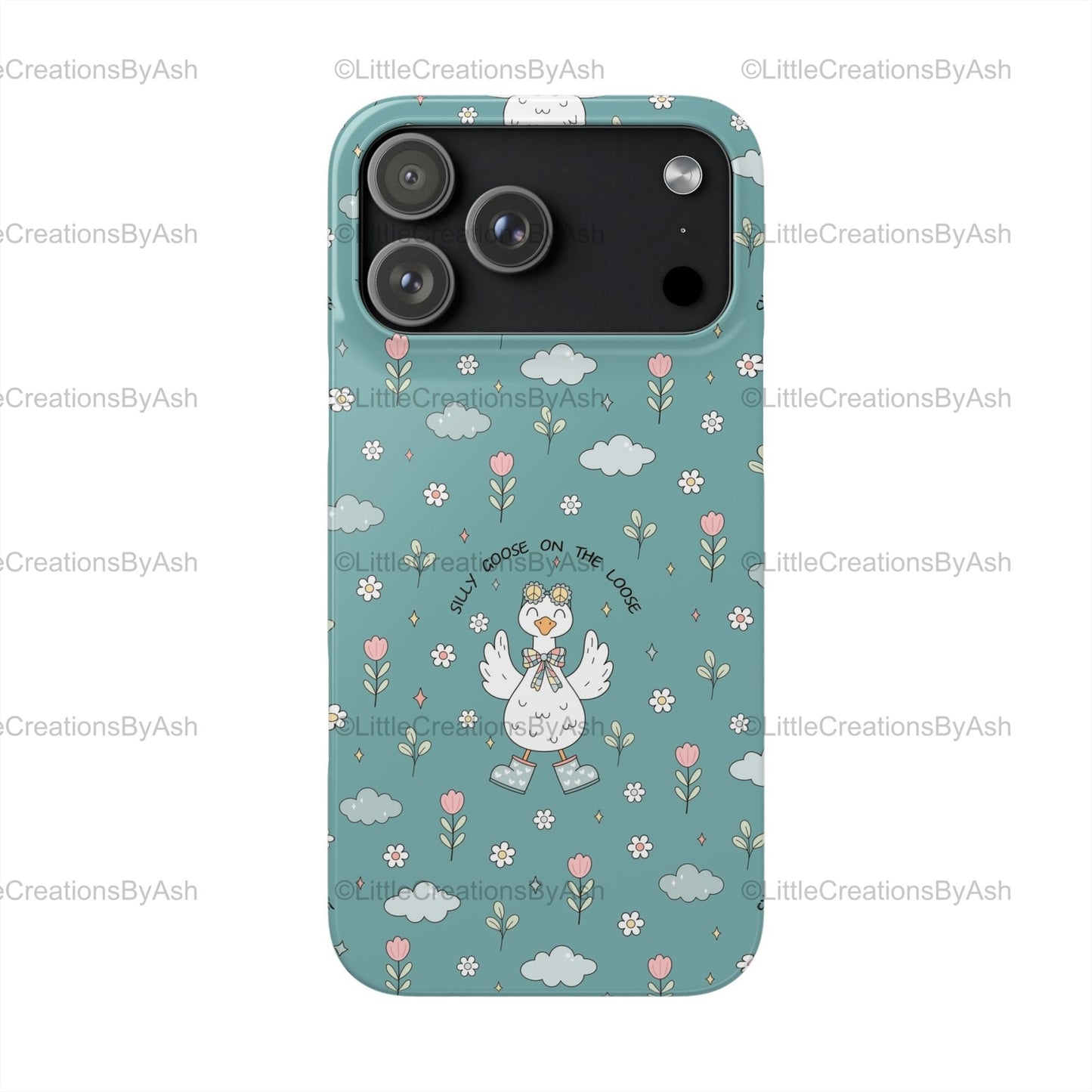 Floral Silly Goose