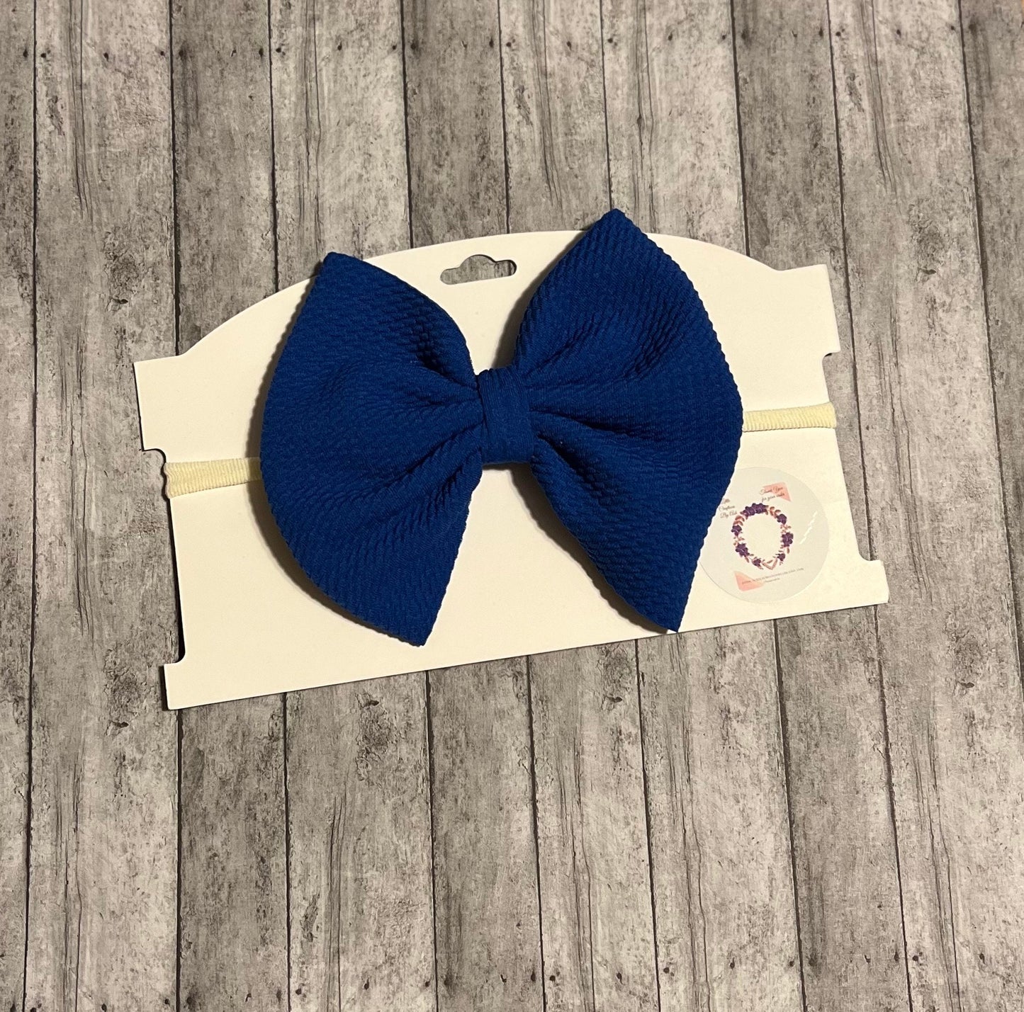 Solid Color Hair Bows