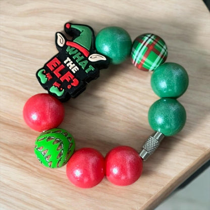 Tumbler Cup Charm | Stanley | Gifts For Her | Handle Charms | Silione Beads | Luggage Tag | Accessories | Keychain | Christmas Styles