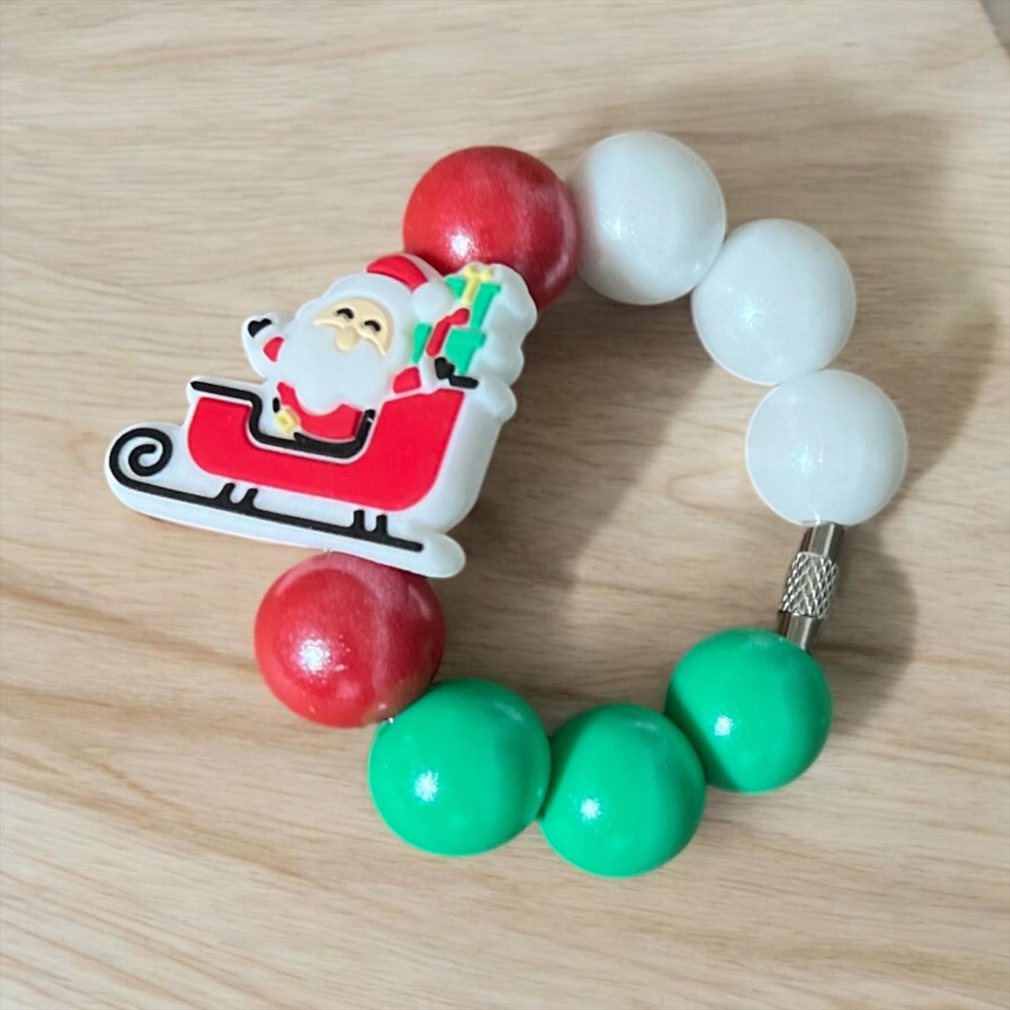 Tumbler Cup Charm | Stanley | Gifts For Her | Handle Charms | Silione Beads | Luggage Tag | Accessories | Keychain | Christmas Styles