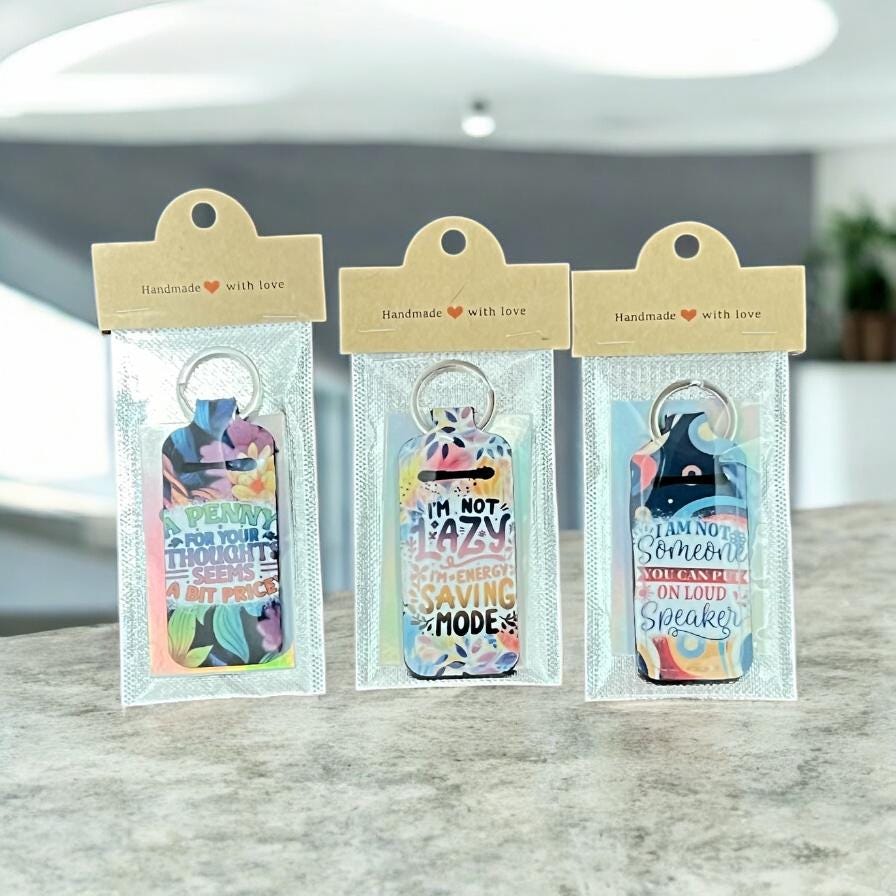 Lip Balm Keychain Holder